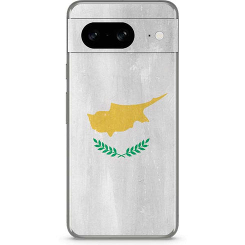 Cyprus Flag Distressed Google Pixel 8 Skin
